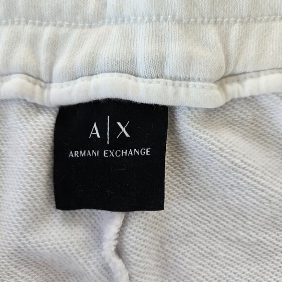 Armani Exchange Jersey Cotton Drawstring Sweat Shorts Size XL - Picture 3 of 9